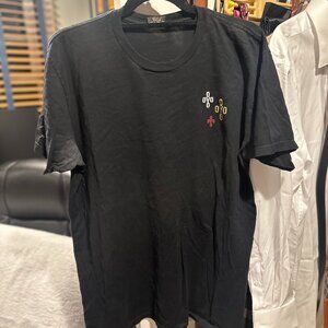 October’s Very Own (OVO) T-Shirt Black with Tri OVO Logo